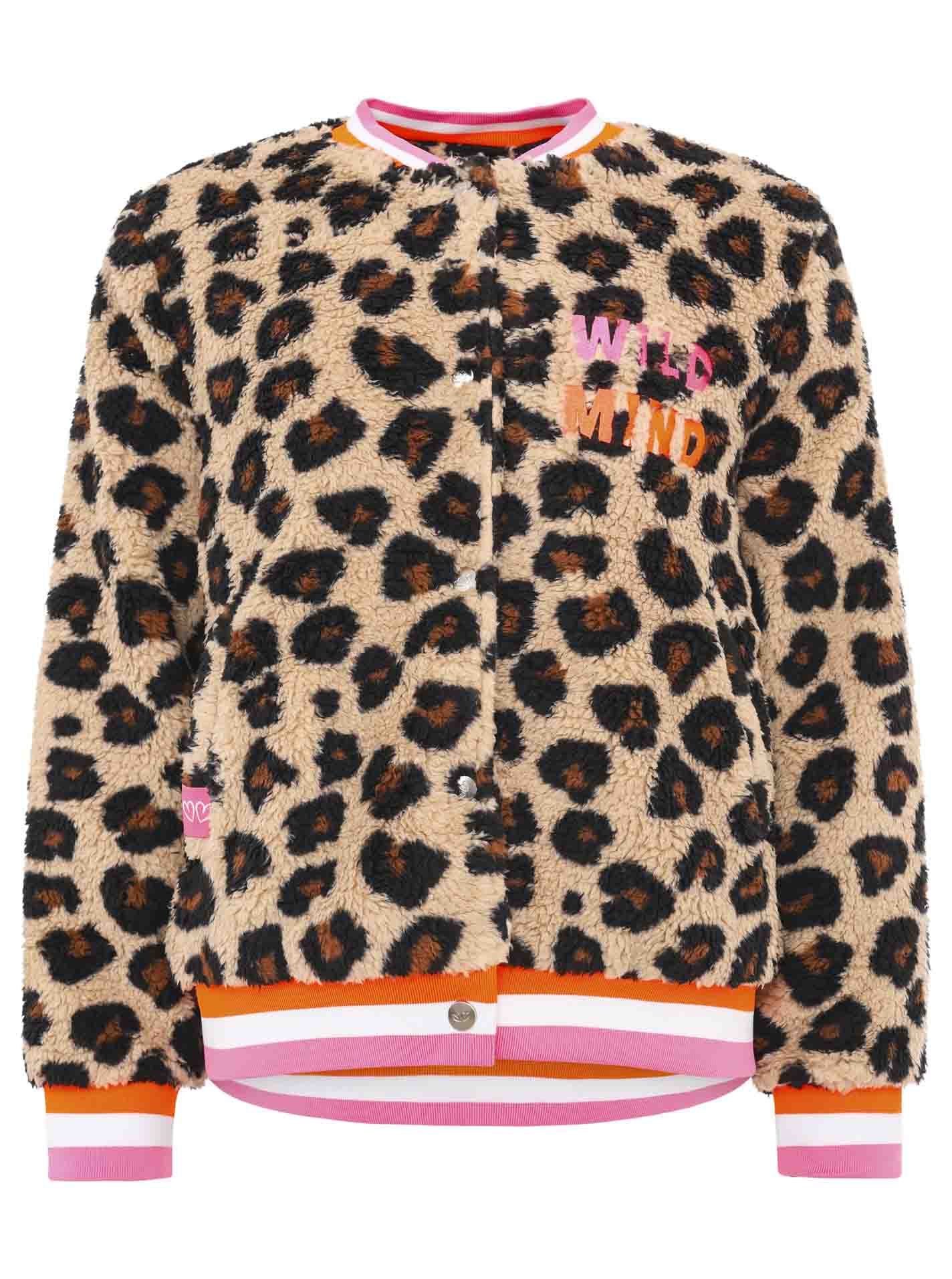 Bomberjacke Teddy "Wild Mind Leo"
