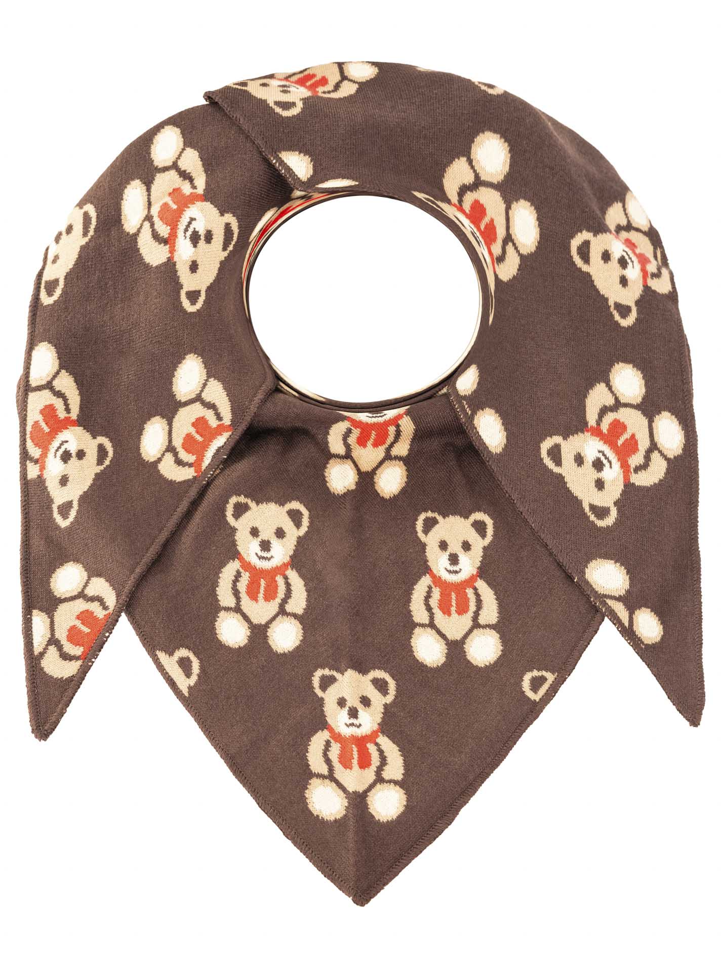 Dreieckstuch "Teddy mit Schal"