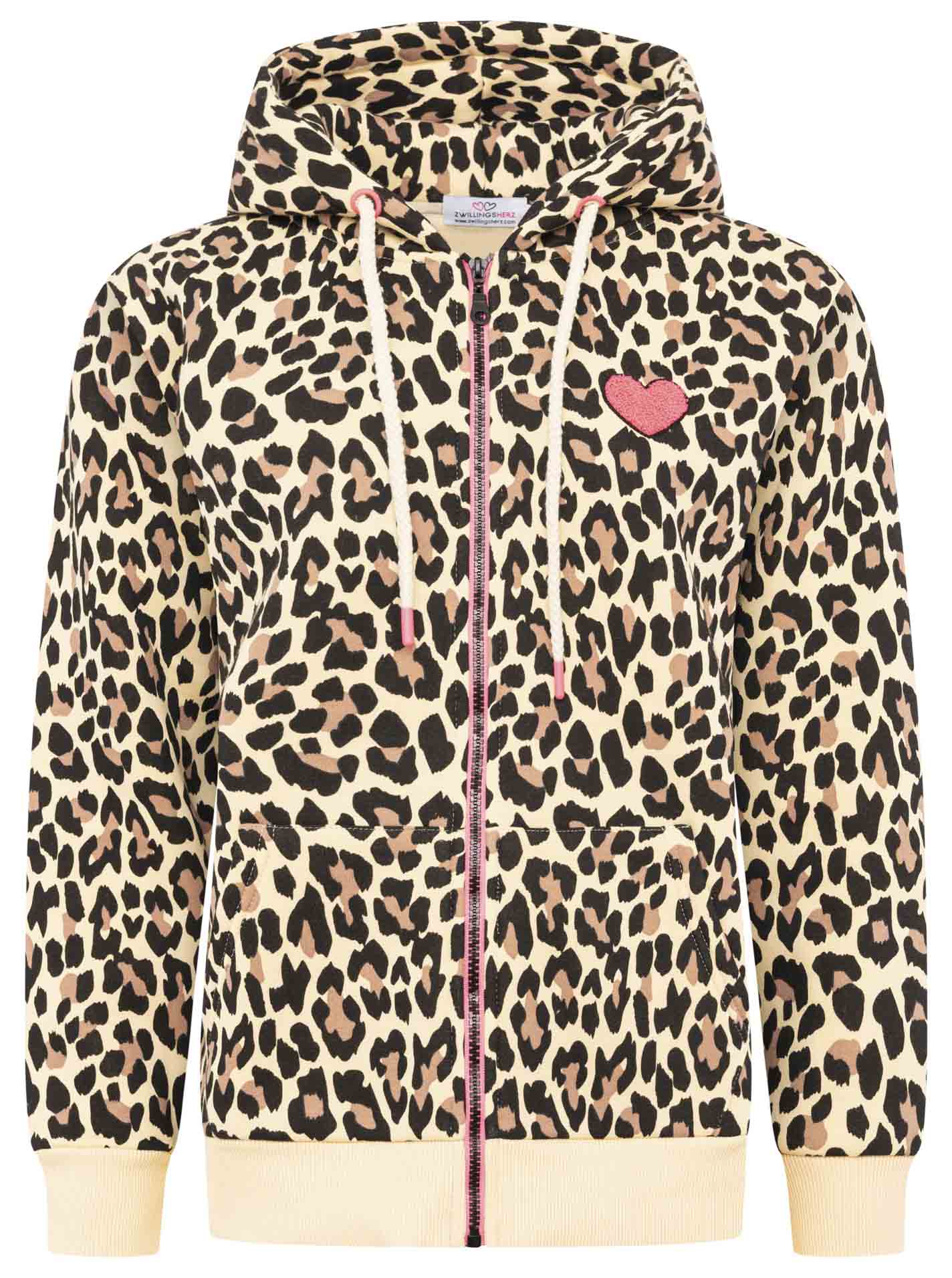 Hoodiejacke "Leo AOP"