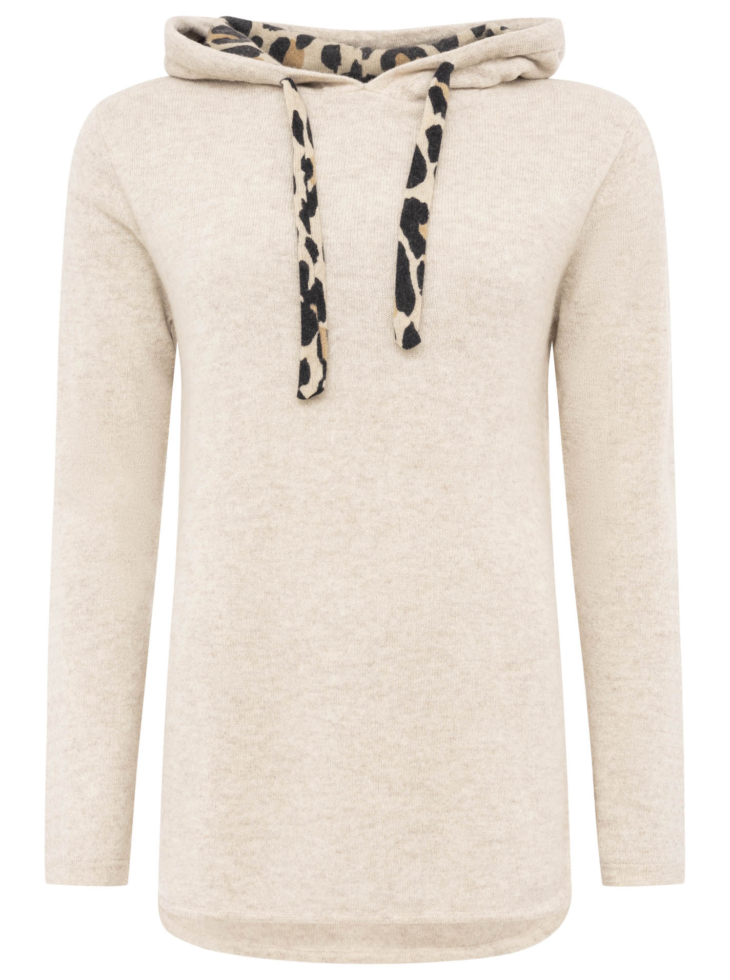 100% Kaschmir Hoodie "Leo Details"