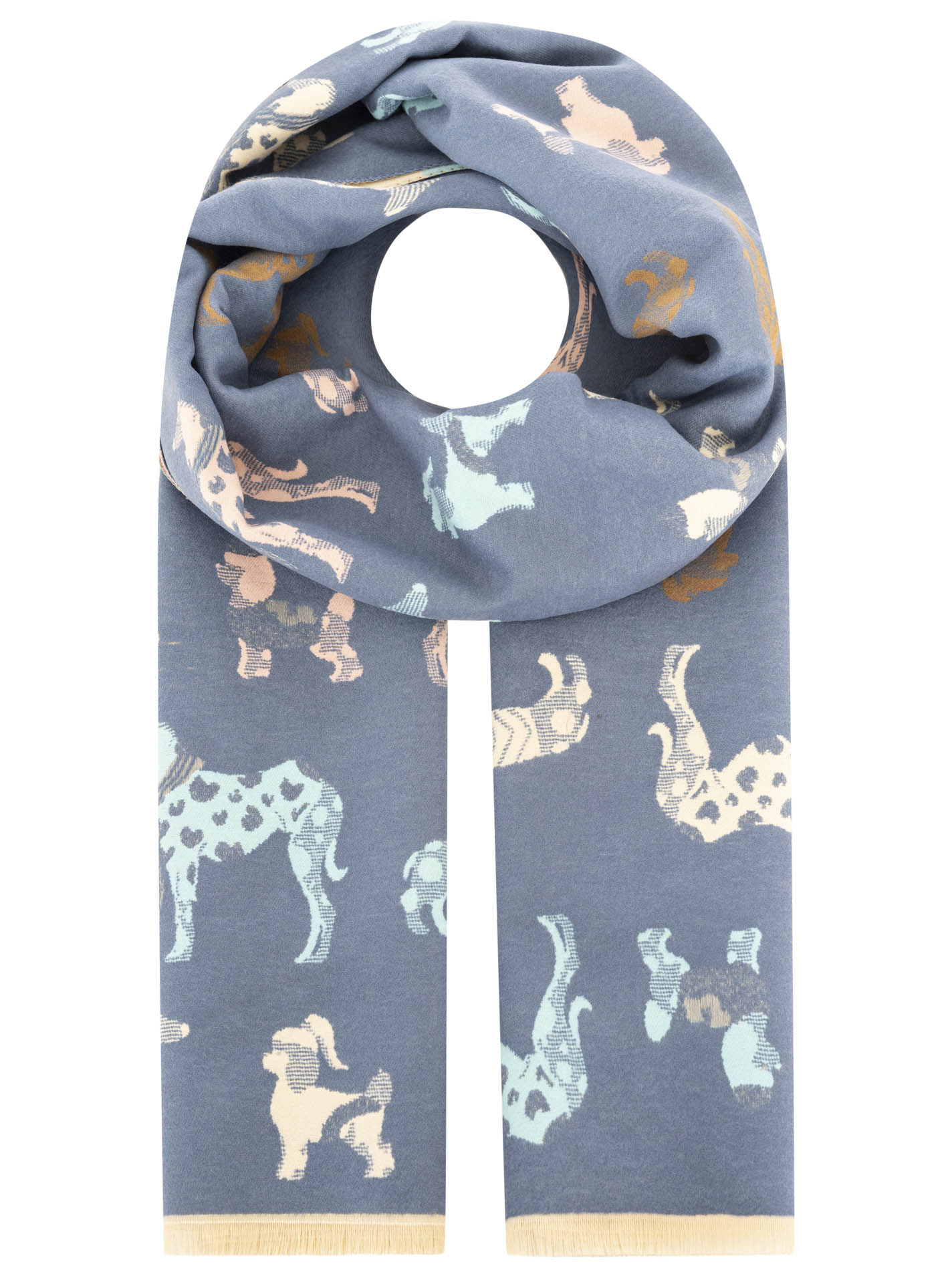Schal "Hundeparade"