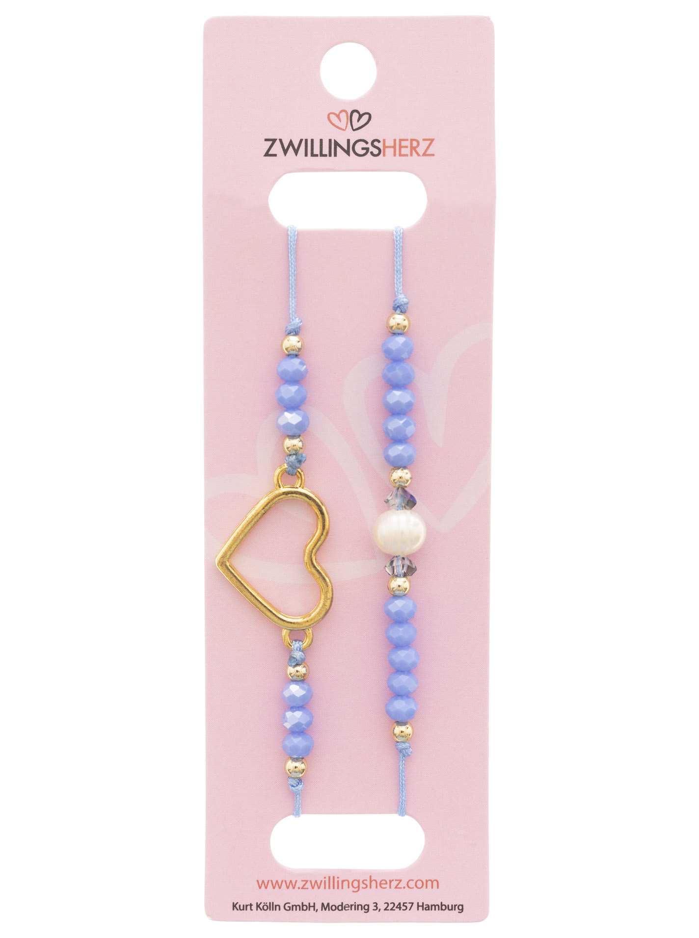 Armband "Herz & Muschel"