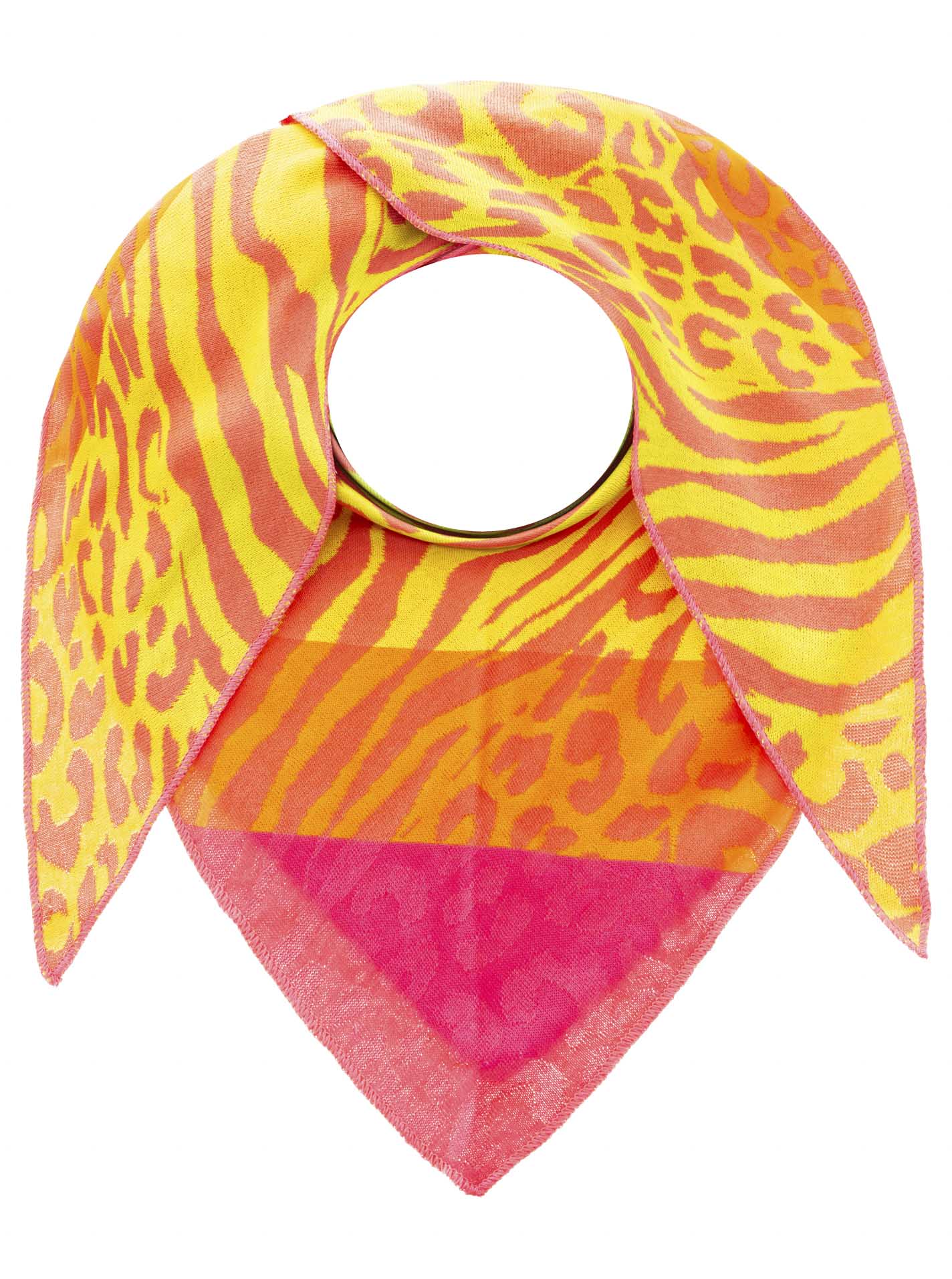 Dreieckstuch "Leo und Zebra"