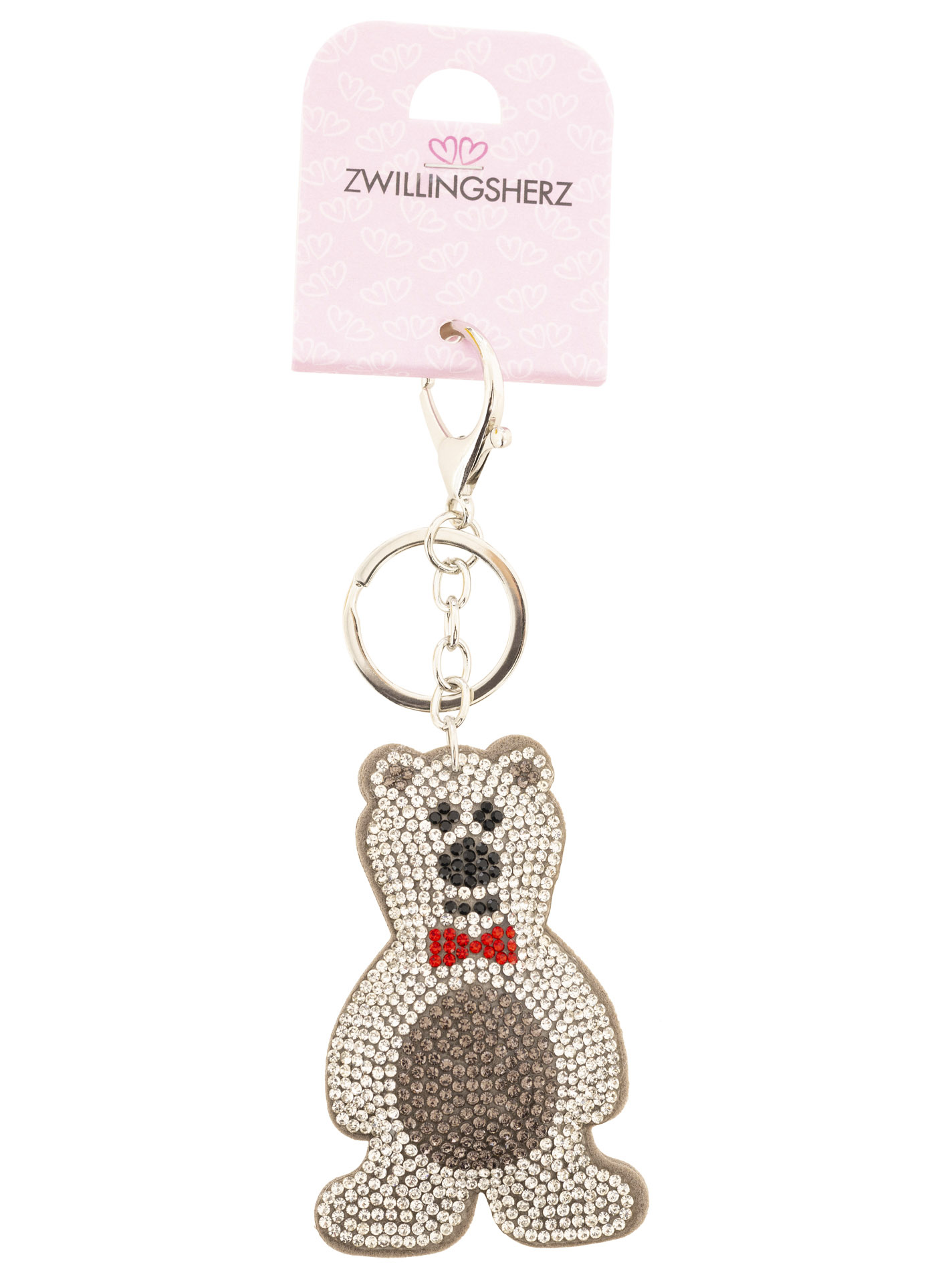 Schlüsselanhänger "Glitzer Bär"