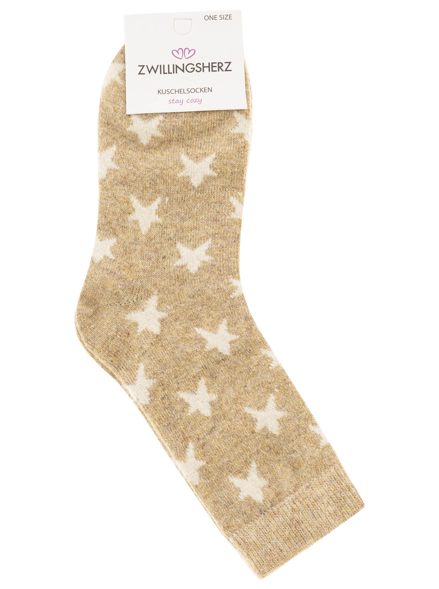 Kuschelsocken "Sterne"