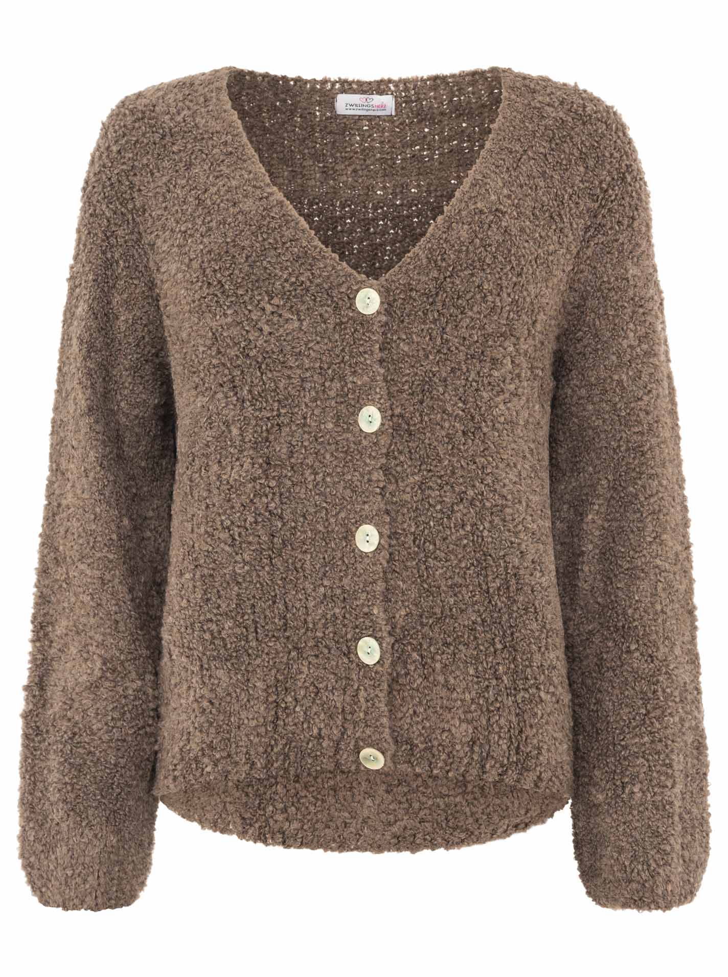 Kuschel Cardigan "Plüsch"